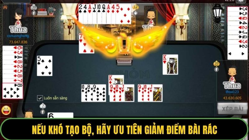Nếu khó tạo bộ, hãy ưu tiên giảm điểm bài rác